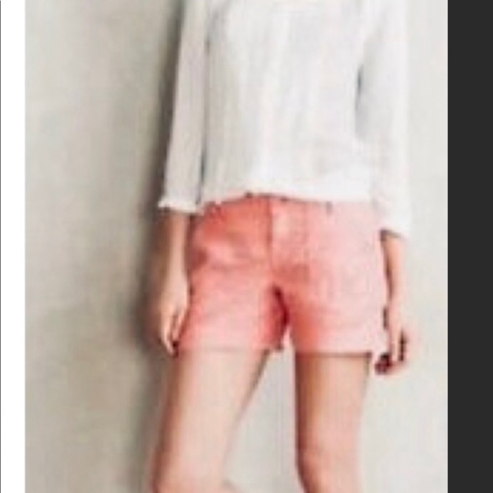 Anthro Level 99 Roll Tab Shorts